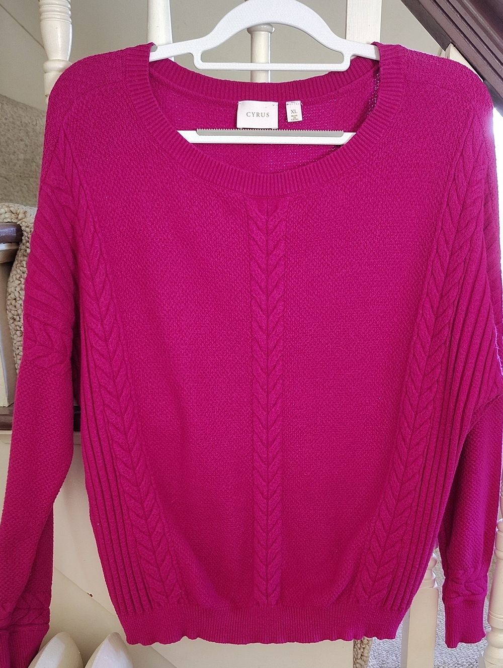 Cyrus sweater, XL.